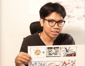 นักศึกษา CommDe Chula โชว์ผลงาน Portfolio พร้อมภาพวาดการ์ตูน