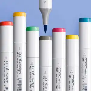 การลงสี COPIC สำหรับติวความถนัดสถาปัตย์